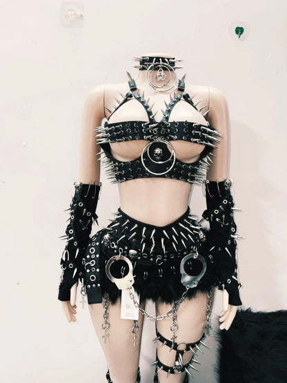 Skull top vintage tops Gothic Tank Tops Punk  Tops y2k clothes y2k crop top gothic clothes y2k top harajuku Tank Tops rivet Tops