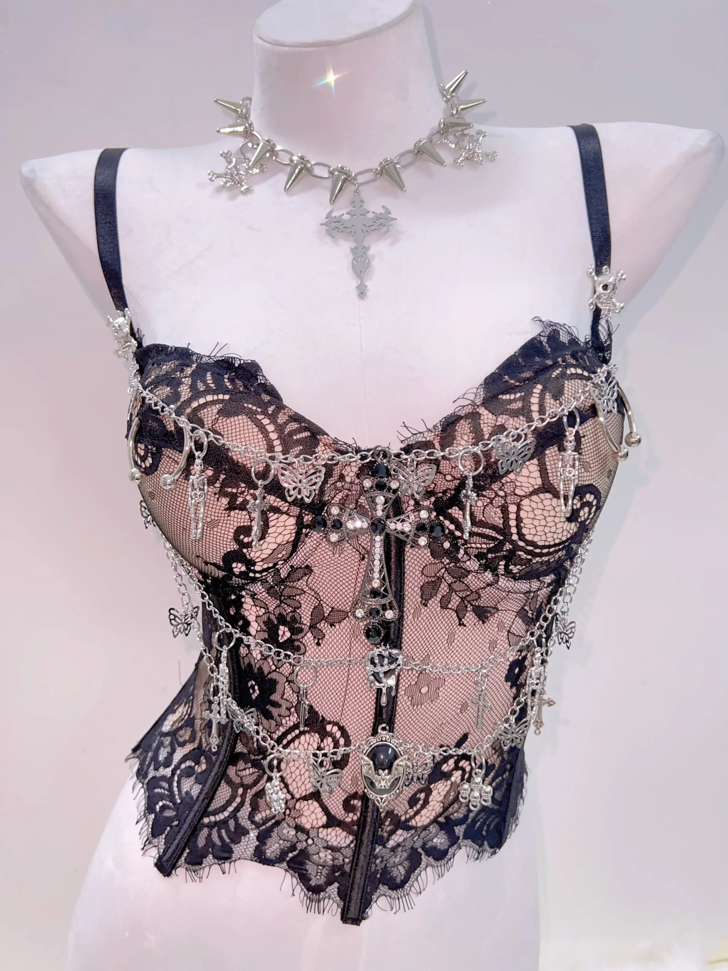 y2k Tops harajuku fashionPunk Tank Tops Cross Tank Tops y2k clothes y2k crop top gothic clothese girl clothes  Gothic Tank Tops