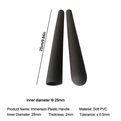 Gym Gear: 2 pcs Fitness Equipment Handlebar Gloves, Dip Molded Grips