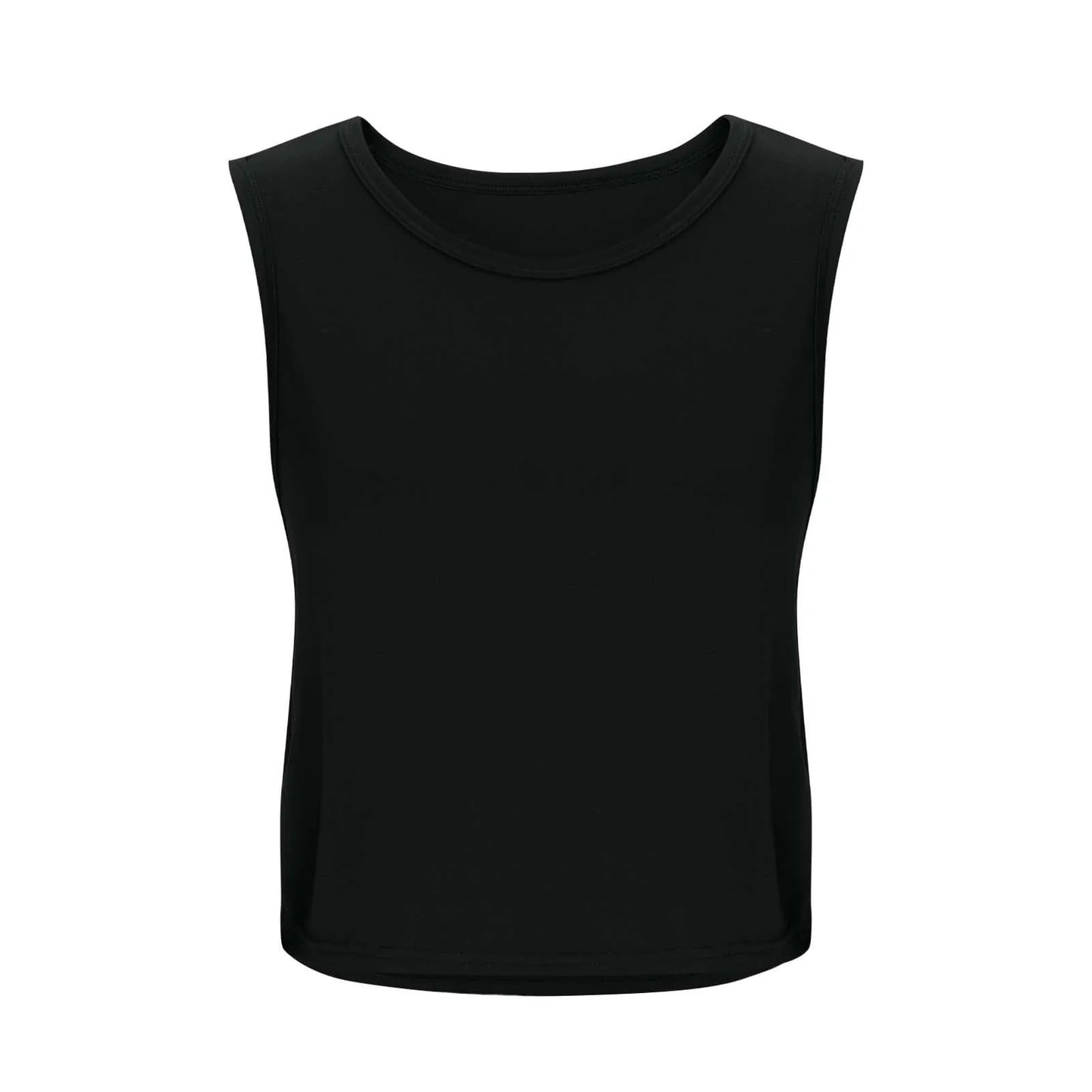 Women Sleeveless Yoga Tops Breathable Blouse Cover Up Gym Workout Cool T-Shirt Running Short Tank Crop Top Athletic Vest