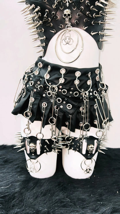 Rivet Tank Tops  Gothic Tank Tops Punk Tank Tops y2k clothes y2k crop top gothic clothes Skull top vintage tops  y2k fashion