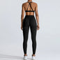 Gym Clothes Women 2 Pcs Yoga Set Breathable Sports Bra High Waist Leggings Women's Tracksuit Sportswear Fitness Suit Activewear