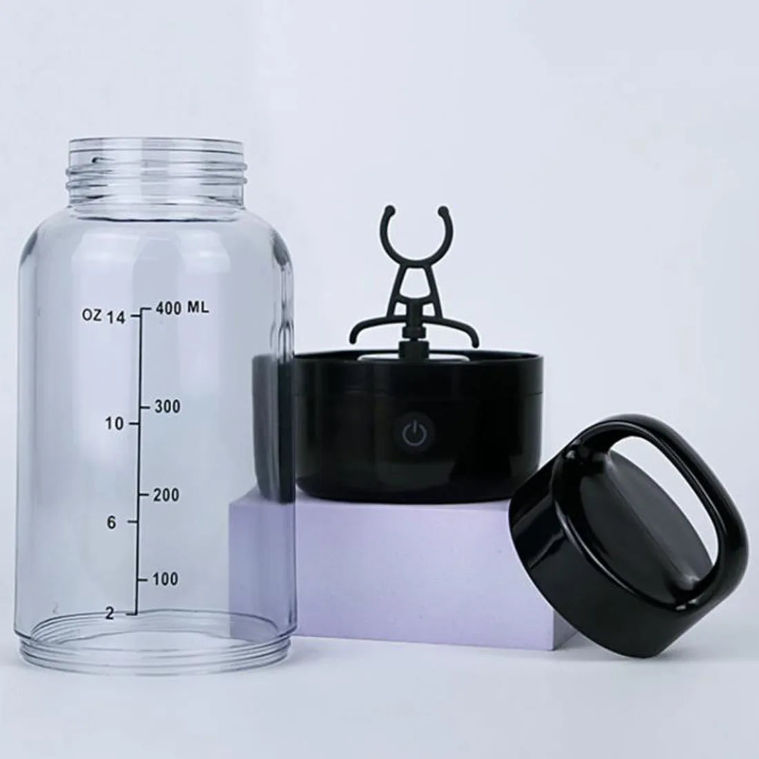 500ML Sport Shaker Bottle Water Cup Protein Shaking Cup Travel lectric Protein Powder Mixing Cup Automatic Portable Shaker Cup