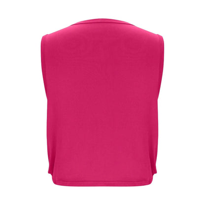 Women Sleeveless Yoga Tops Breathable Blouse Cover Up Gym Workout Cool T-Shirt Running Short Tank Crop Top Athletic Vest