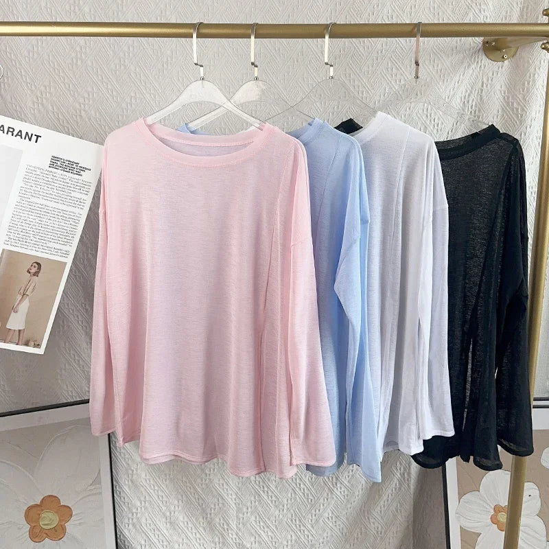 Women's Gym Clothing Summer Yoga Shirts & Blouses Fitness Sport Running T-shirt Female Short Sleeve Workout Tops Long Sleeve👚