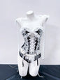 Skull top vintage tops gothic  tank tops  y2k tops y2k fashion  y2k crop top Punk Tank Tops Lace tops Cross Tops e girl clothes