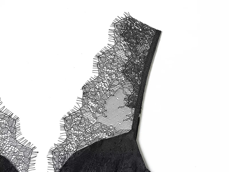 Women's Tops Fashion Lace Sexy Backless Sleeveless Tops Female Chic Tops