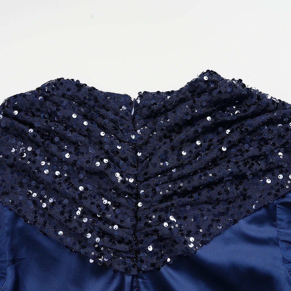 Plus Size Evening Dresses for Women African Luxury Gown Elegant Turkey Muslim Wedding Party Long Dress Ankara Sequin Robe 2026