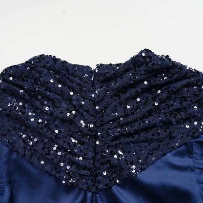 Plus Size Evening Dresses for Women African Luxury Gown Elegant Turkey Muslim Wedding Party Long Dress Ankara Sequin Robe 2026