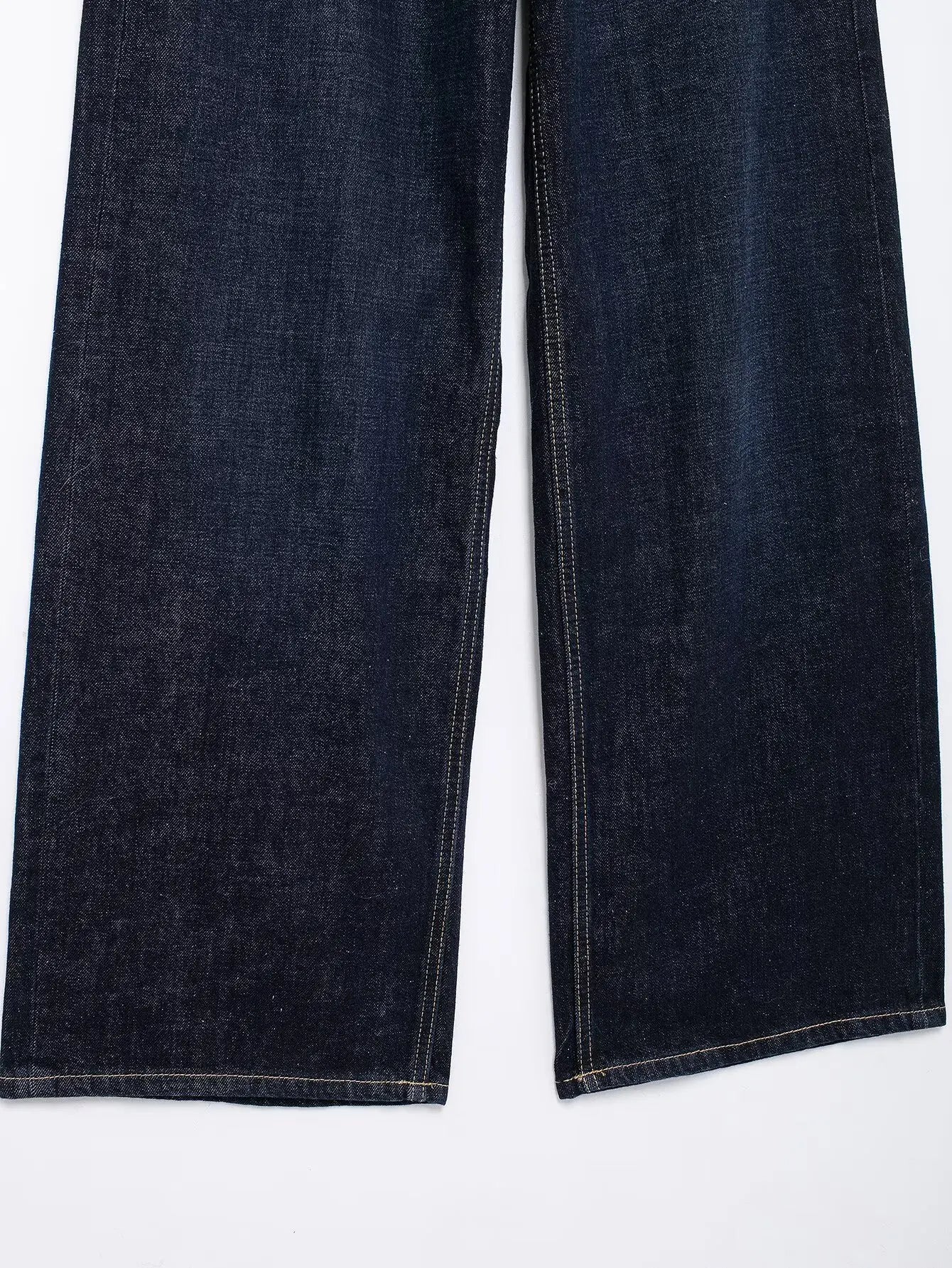 Willshela Women Fashion Denim Solid Straight Jeans Pant High Waist Full Length Casual Female Chic Lady Long Trousers