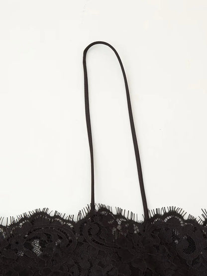 Women's Tops Spring 2026 New Blouses Fashion Tube Top Slim Sling Lace Camis Tops Women Summer Street Travel Holiday Youth Blouse