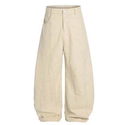 Female Clothing High Waist Denim Jeans Baggy Wide Leg Star Jeans Women Y2k Retro Loose Casual Pants Lady