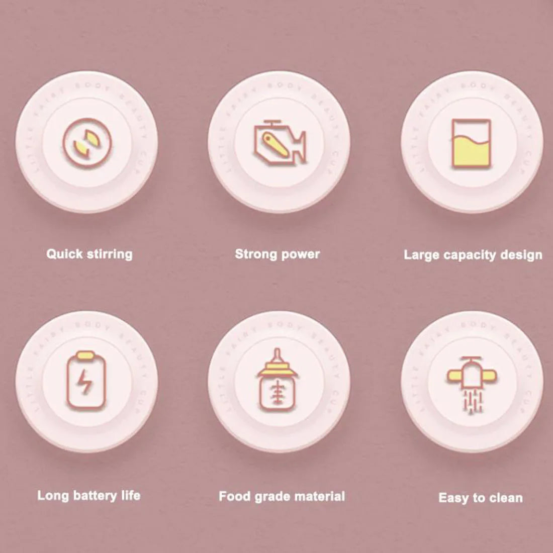 500ML Sport Shaker Bottle Water Cup Protein Shaking Cup Travel lectric Protein Powder Mixing Cup Automatic Portable Shaker Cup