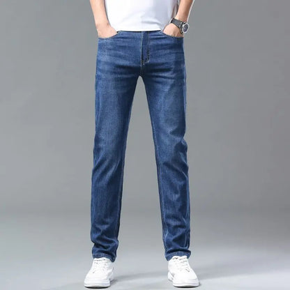 Men's New Fashion Business Jeans for Autumn and Winter  Classic Style Casual Stretch Slim Jeans  Men's Brand Jeans Jeans Pants