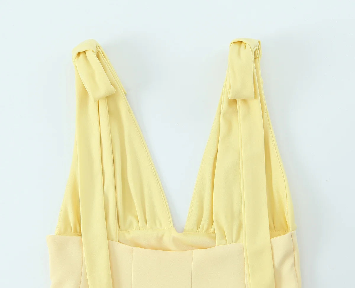 HH Women's New Fashion Mini Dress White Black V-Neck Backless Zipper Decorate Female Summer Sexy Chic Sleeveless Dresses