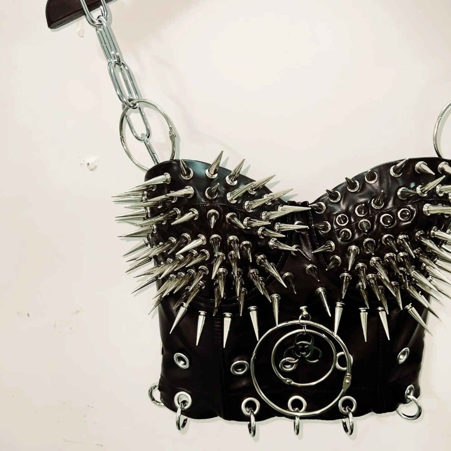 Rivets Tank Tops gothic clothes y2k crop top Cross Tops Gothic Tank Tops Punk Tank Tops Skull top vintage tops y2k fashion