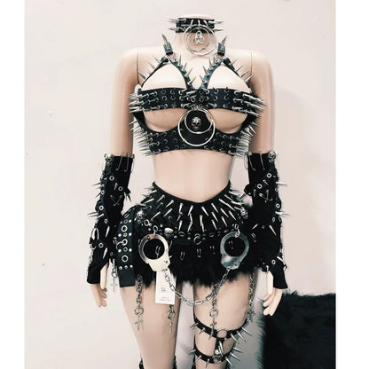 Skull top vintage tops Gothic Tank Tops Punk  Tops y2k clothes y2k crop top gothic clothes y2k top harajuku Tank Tops rivet Tops