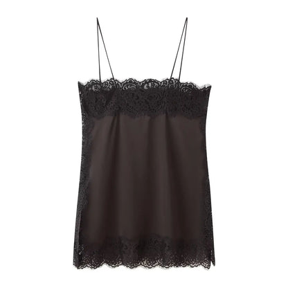 Women's Tops Spring 2026 New Blouses Fashion Tube Top Slim Sling Lace Camis Tops Women Summer Street Travel Holiday Youth Blouse