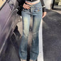 Woman New High Waist Fashion Flare Jeans Female Slim Fit Designer Denim Bell Bottom Pants Girls Retro Blue Black Gray Trousers