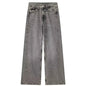 HH Jeans For Women 2023 Worn In All Seasons Denim 4 Colors Long Trousers Female Cool High Street Women's Wide Leg Pants