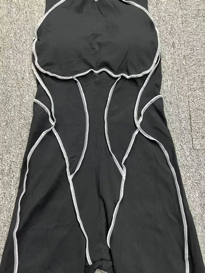 Yoga Clothes Set Workout Jumpsuits Sports Outfits Fitness Sportswear Women Tracksuit Push Up Rompers Gym Bodysuits Athletic Wear