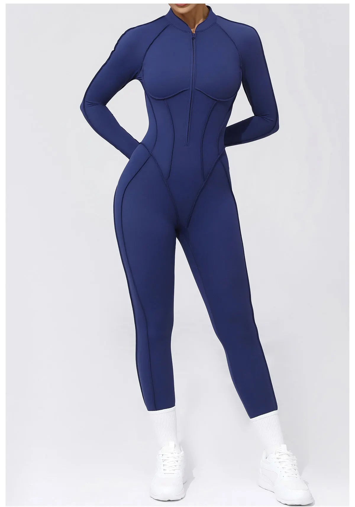 Yoga Suit Gym Set Women Training Sportswear Fitness Long Sleeved Sports Jumpsuit Women Push Up Female Workout Clothes Bodysuits