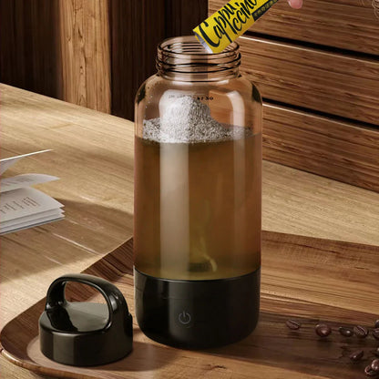 500ML Sport Shaker Bottle Water Cup Protein Shaking Cup Travel lectric Protein Powder Mixing Cup Automatic Portable Shaker Cup