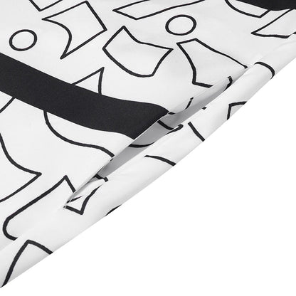 VONDA Plus Size Ruffled Women Bohemian Vestidos Autumn Long Maxi Robe Print Party Elegant 3/4 Sleeve Casual Loose Dress 5XL