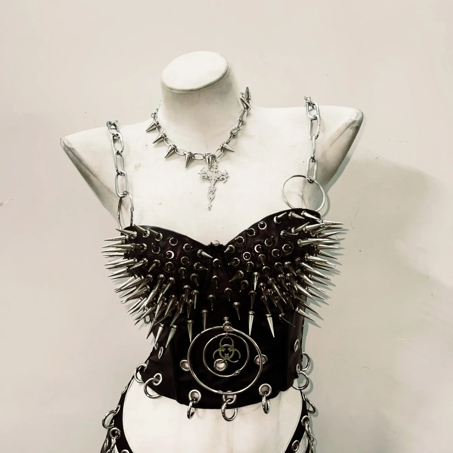 Rivets Tank Tops gothic clothes y2k crop top Cross Tops Gothic Tank Tops Punk Tank Tops Skull top vintage tops y2k fashion