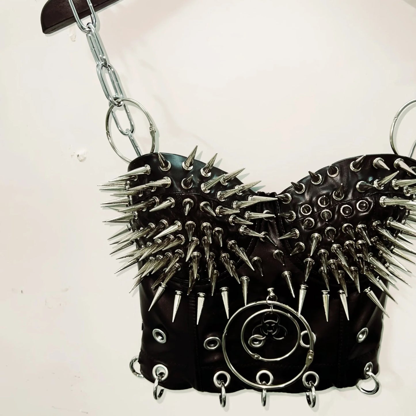 Rivets Tank Tops gothic clothes y2k crop top Cross Tops Gothic Tank Tops Punk Tank Tops Skull top vintage tops y2k fashion