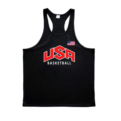 Mens Basketball Training Clothing Bodybuilding Workout Tank Tops Cotton Breathable Sport T-shirt Gym Fitness Running Singlets