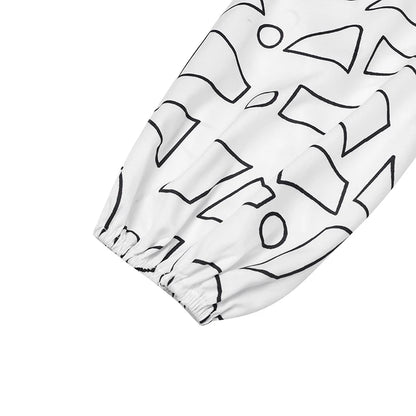 VONDA Plus Size Ruffled Women Bohemian Vestidos Autumn Long Maxi Robe Print Party Elegant 3/4 Sleeve Casual Loose Dress 5XL