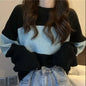 Tops Sweaters For Women With Headings Ladies Sweater Pullover Cropped Autumn 2025 Trend Cute Kawaii Black Knitted High Quality