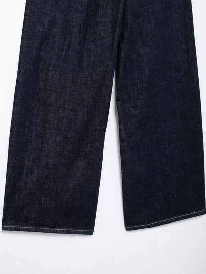 Willshela Women Fashion Denim Solid Straight Jeans Pant High Waist Full Length Casual Female Chic Lady Long Trousers