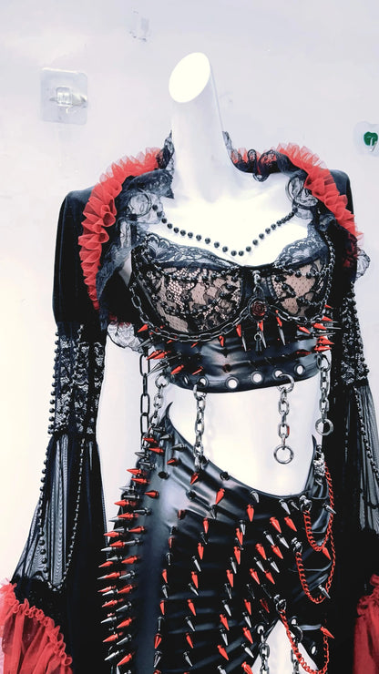 y2k fashion bustier topy2k crop tops gothic clothes Rivet Tank Tops Gothic Tank Tops Punk Tank Tops vintage tops y2k clothes