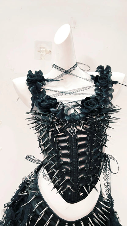 Gothic Tank Tops Punk Tops y2k clothes y2k crop top gothic clothes LaceTank Tops rivet Tank Tops CrossTank Tops harajuku Tops