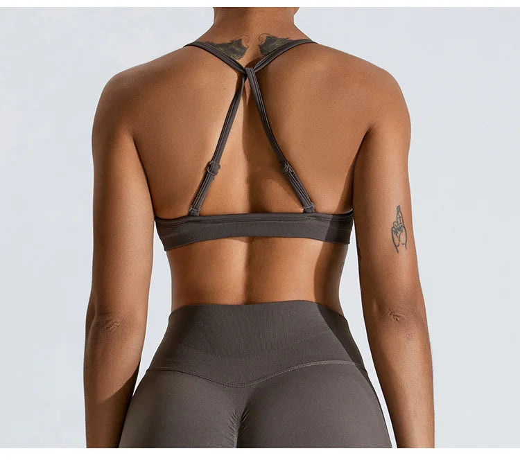 Gym Clothes Women 2 Pcs Yoga Set Breathable Sports Bra High Waist Leggings Women's Tracksuit Sportswear Fitness Suit Activewear