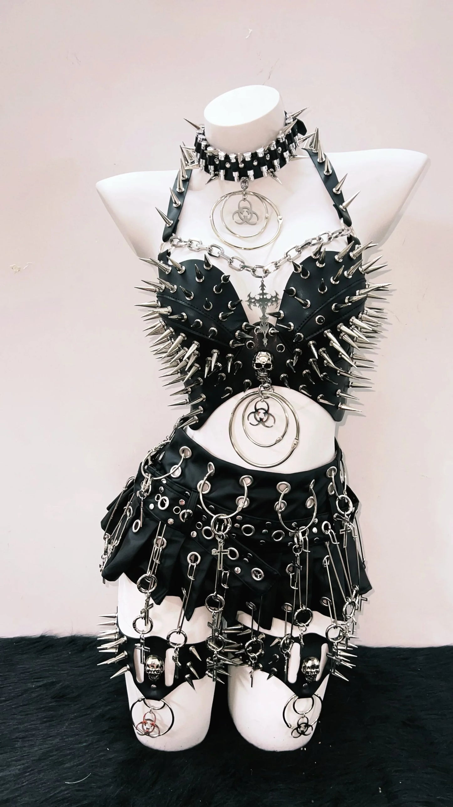 Rivet Tank Tops  Gothic Tank Tops Punk Tank Tops y2k clothes y2k crop top gothic clothes Skull top vintage tops  y2k fashion