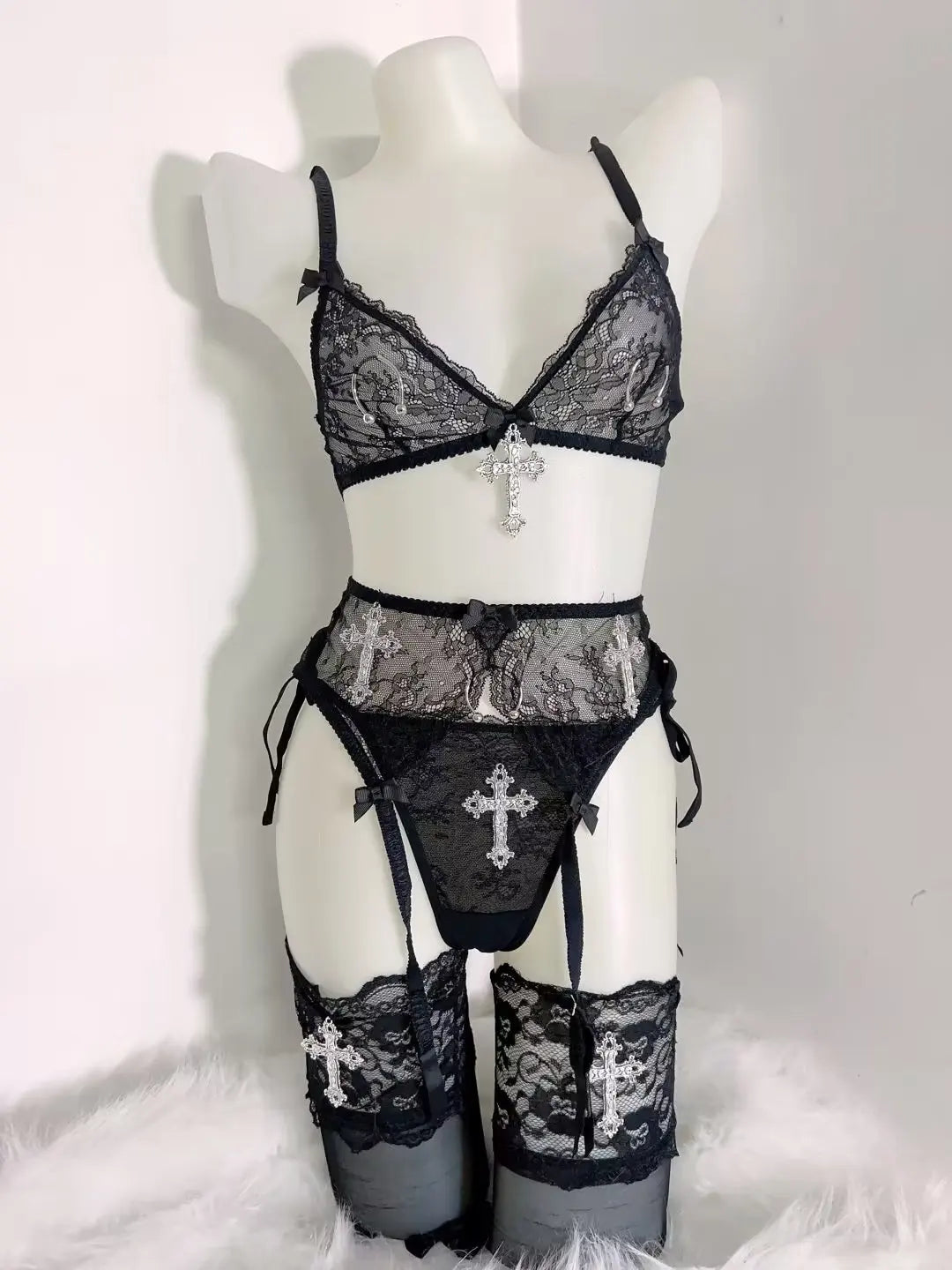 Lace Tank Tops Cross Tops LolitaTank Tops Kawaii Tank Tops Gothic Tank Tops y2k accessories harajuku fashion y2k crop top