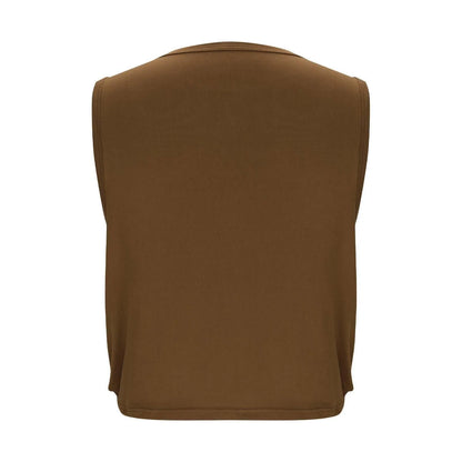 Women Sleeveless Yoga Tops Breathable Blouse Cover Up Gym Workout Cool T-Shirt Running Short Tank Crop Top Athletic Vest