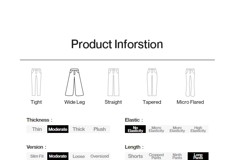 TOYOUTH Women Denim Jeans 2024 Autumn Winter New Mide Waist Straight Wide Leg Long Pants