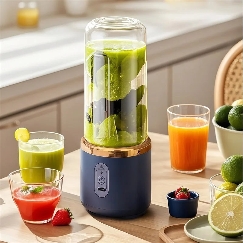 1pcs Portable Electric Juicers Sport Juice Cup Multifunction Fruit Vegetable Food Mixers Milkshake Make Blender Rechargeable