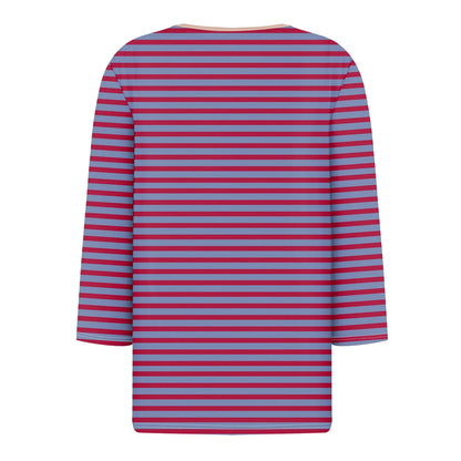 Tops For Women Women'S T Shirt Tee Print Button 3/4 Sleeve Daily Weekend Fashion Basic V Neck Regular Top Ropa De Mujer New