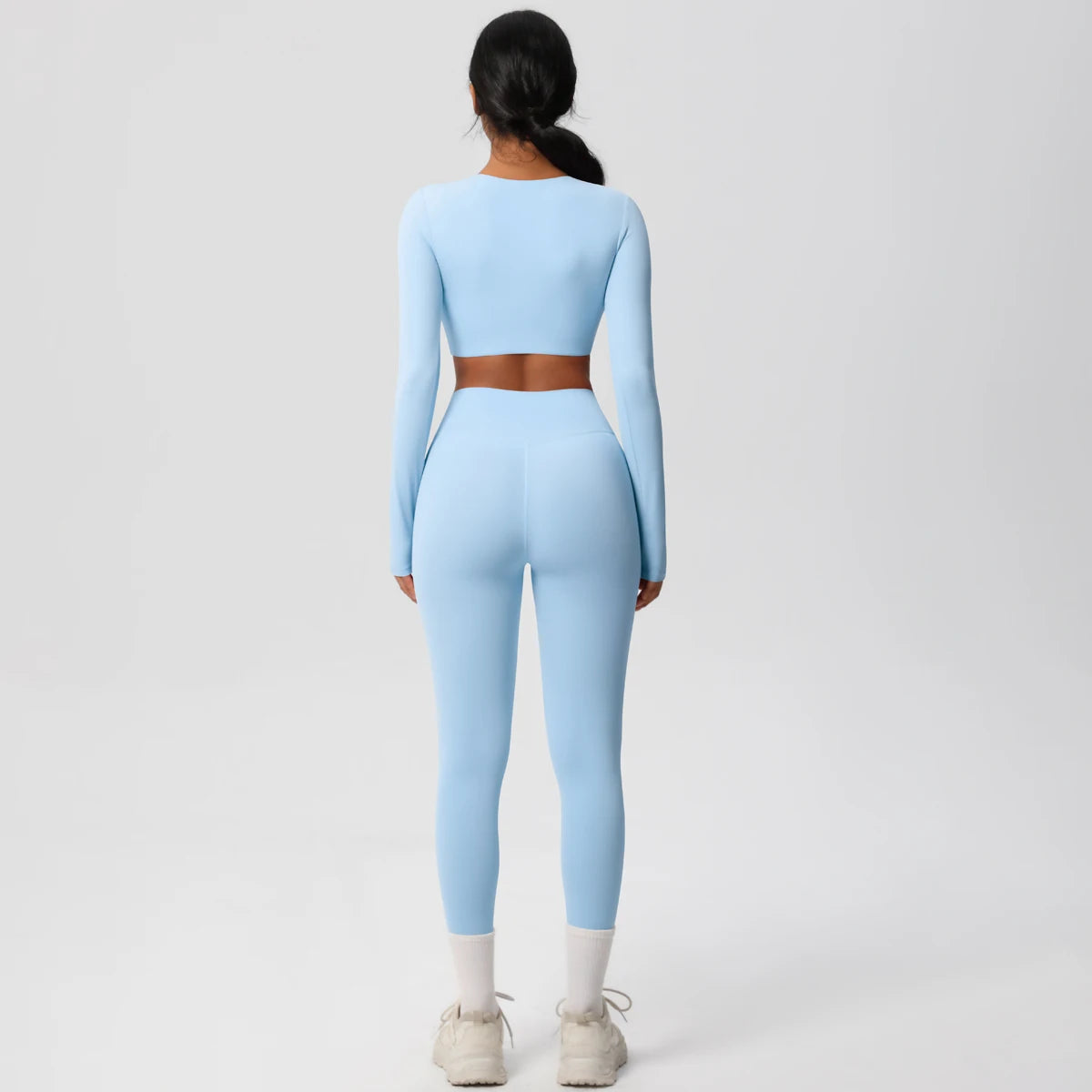 Yoga Suit Sports Set Gym Push Up Shockproof High Intensity Pilates Clothes Women Breathable Quick Drying Women's Yoga Pants