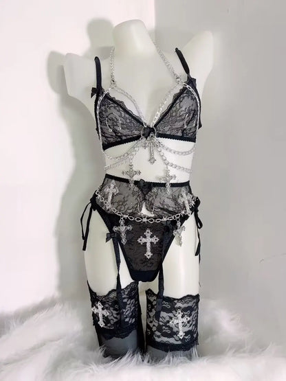 Lace Tank Tops Cross Tops LolitaTank Tops Kawaii Tank Tops Gothic Tank Tops y2k accessories harajuku fashion y2k crop top