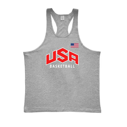 Mens Basketball Training Clothing Bodybuilding Workout Tank Tops Cotton Breathable Sport T-shirt Gym Fitness Running Singlets