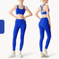 2 Piece Yoga Clothes Women's Tracksuit Athletic Wear Pilates Fitness Suit Gym Workout Push Up Clothes Sports Bra Leggings Suit