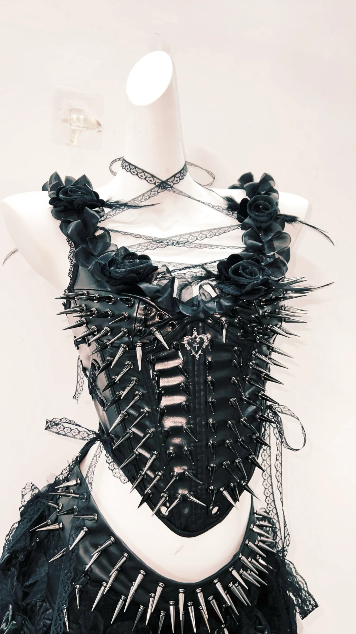 Gothic Tank Tops Punk Tops y2k clothes y2k crop top gothic clothes LaceTank Tops rivet Tank Tops CrossTank Tops harajuku Tops