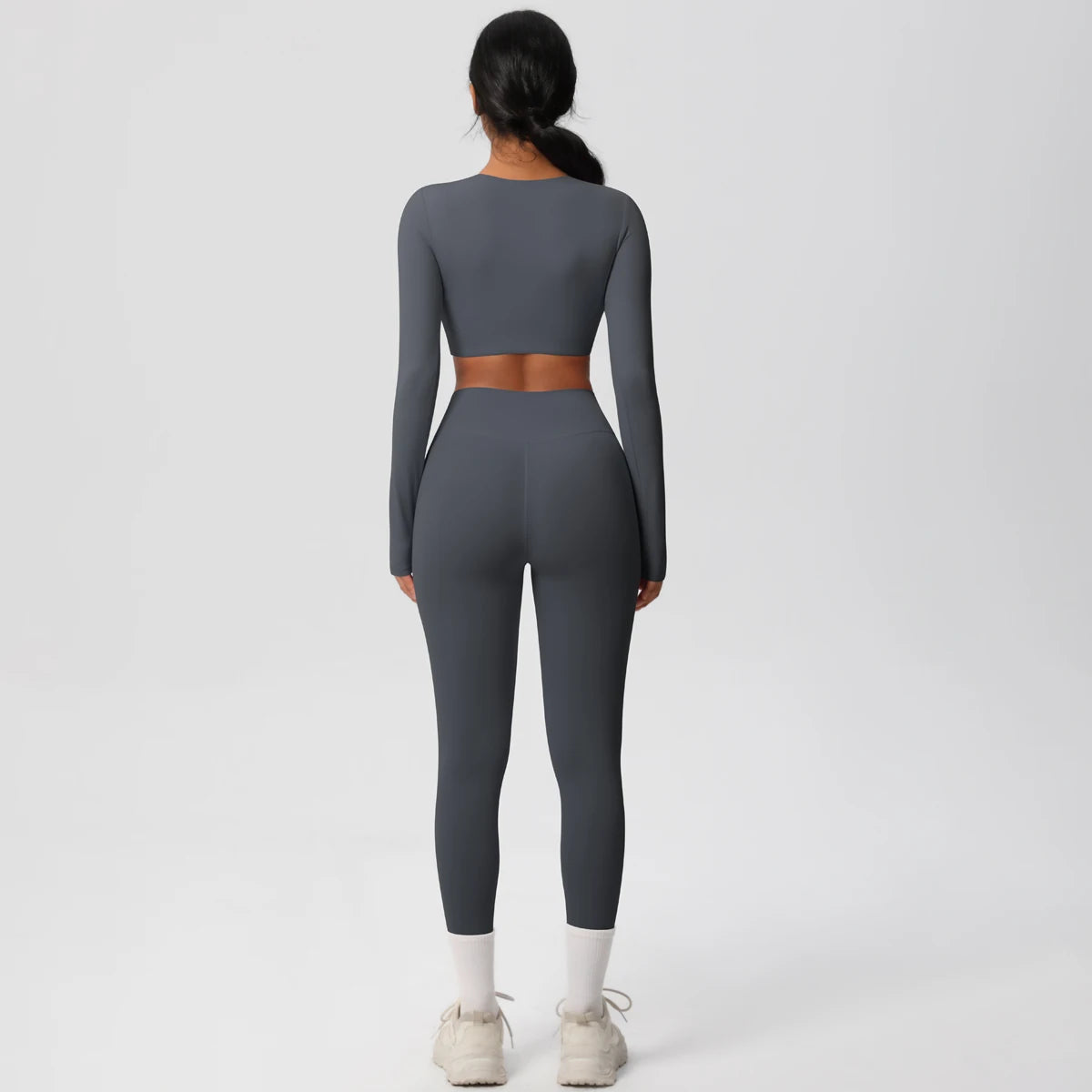 Yoga Suit Sports Set Gym Push Up Shockproof High Intensity Pilates Clothes Women Breathable Quick Drying Women's Yoga Pants