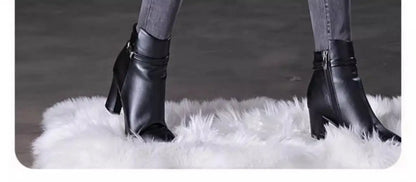 Elastic Waist Jeans Women New Fashion High-waist Stretch Pants Versatile Casual Pencil Solid-color Trousers